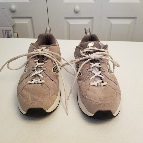 Men's New Balance Tan Suede Leather 608 Cross Training Shoe US  8, EUR 41.5 - Picture 5 of 9